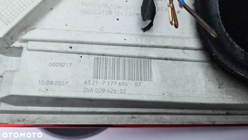 BMW 5 E61 Kombi LIFT LCI 2007-2011 LED Lampa tylna prawa Lampa tył prawy w błotnik 7177694 EUROPA - 9