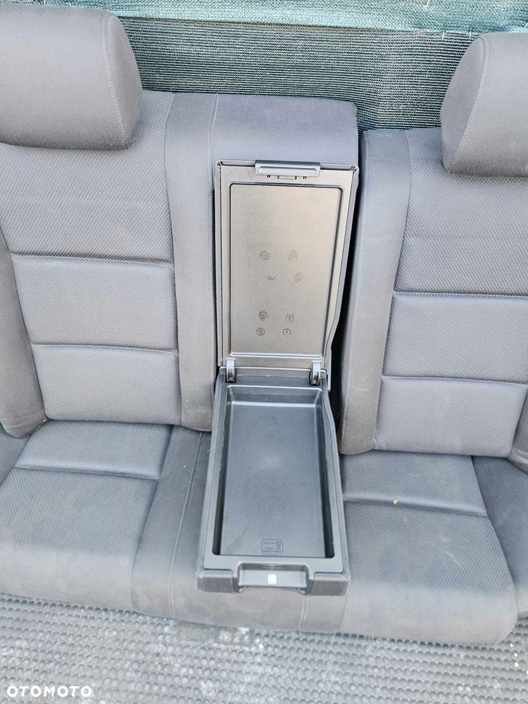Fotele Fotel Kanapa Składana Welur Czarny Soul Podłokietnik Audi A4 B6 B7 Sedan Kombi Komplet - 30