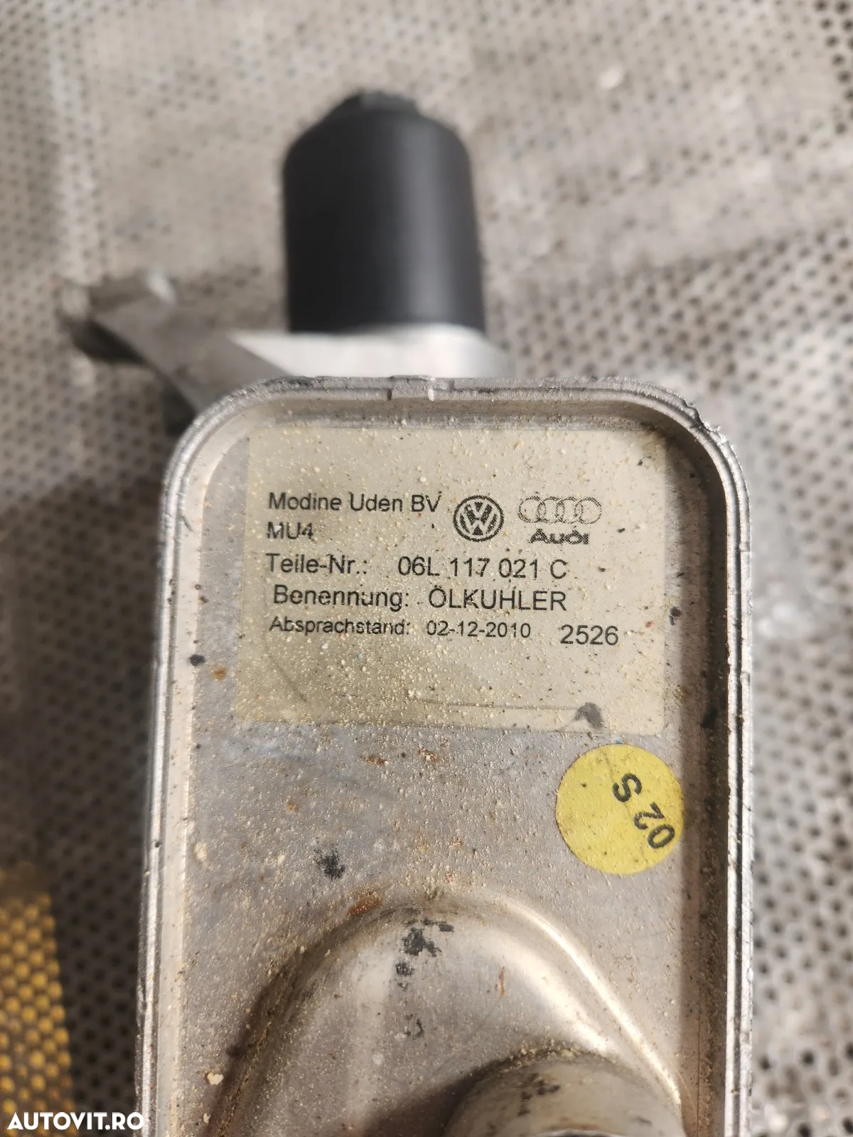 Racitor Ulei Termoflot Suport Racitor Filtru Ulei Vw Seat Skoda 1.8 TSI TFSI Cod 06L A3 8V A4 A5 Q3 - 9