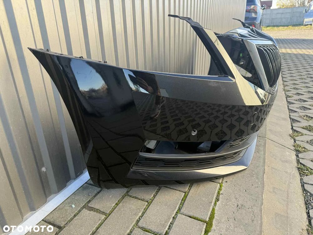 Skoda Octavia III Lift Zderzak Przód Przedni Kompletny 4xPDC Radar LF9R 17-20 - 3