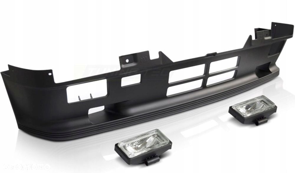 Zderzak Przod dolny spoiler halogeny M-tech M-technic Bmw 3 e30 1982-1987 - 1
