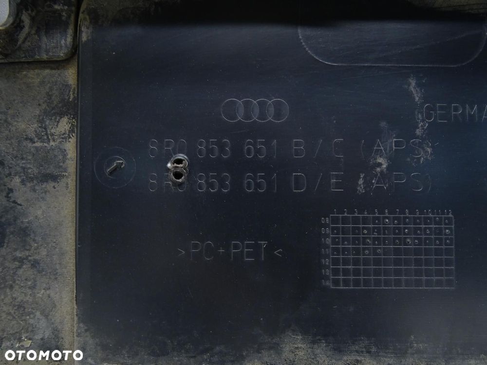 ATRAPA GRILL ZDERZAKA PRZÓD PRZEDNIEGO 8R0853651B AUDI Q5 8R - 11