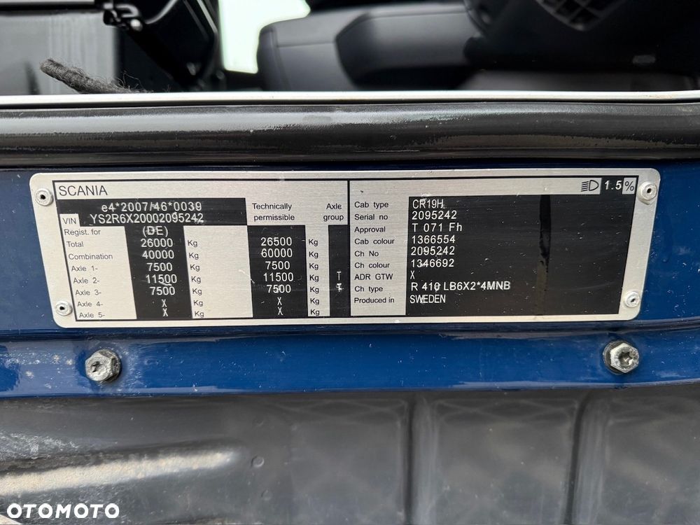 Scania R 410/Euro 6/Bez Egr/full serwis Scania/ - 39