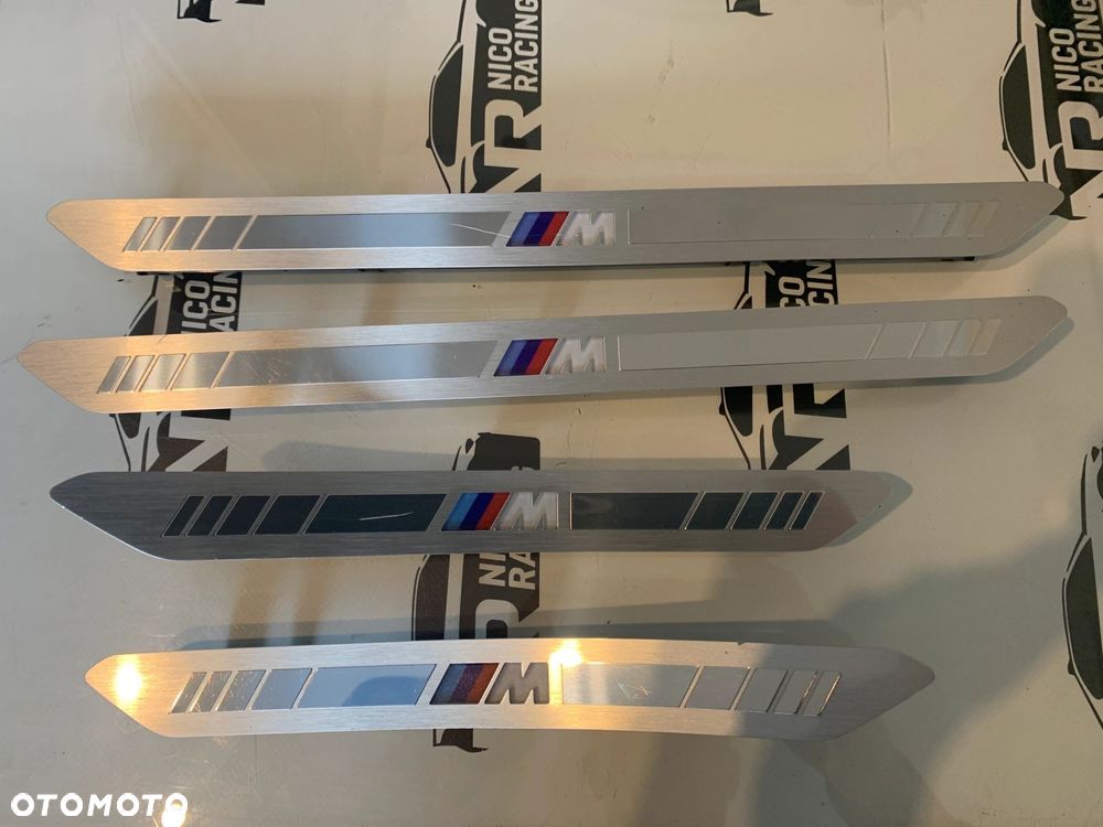 LISTWY NAKŁADKI PROGOWE BMW X5 G05 X5M F95 M-PAKIET LED KOMPLET - 1