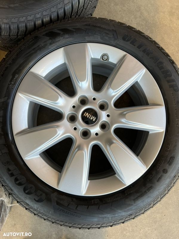vând jante originale Mini pe 17” cu anvelope de iarnă - 4