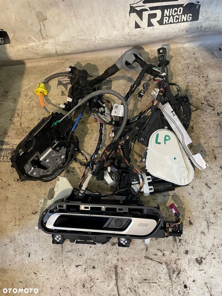 ZAMEK ZAMKI DRZWI SOFT CLOSE DOCIĄGI WIĄZKI BMW 7 i7 G70 KOMPLET - 2