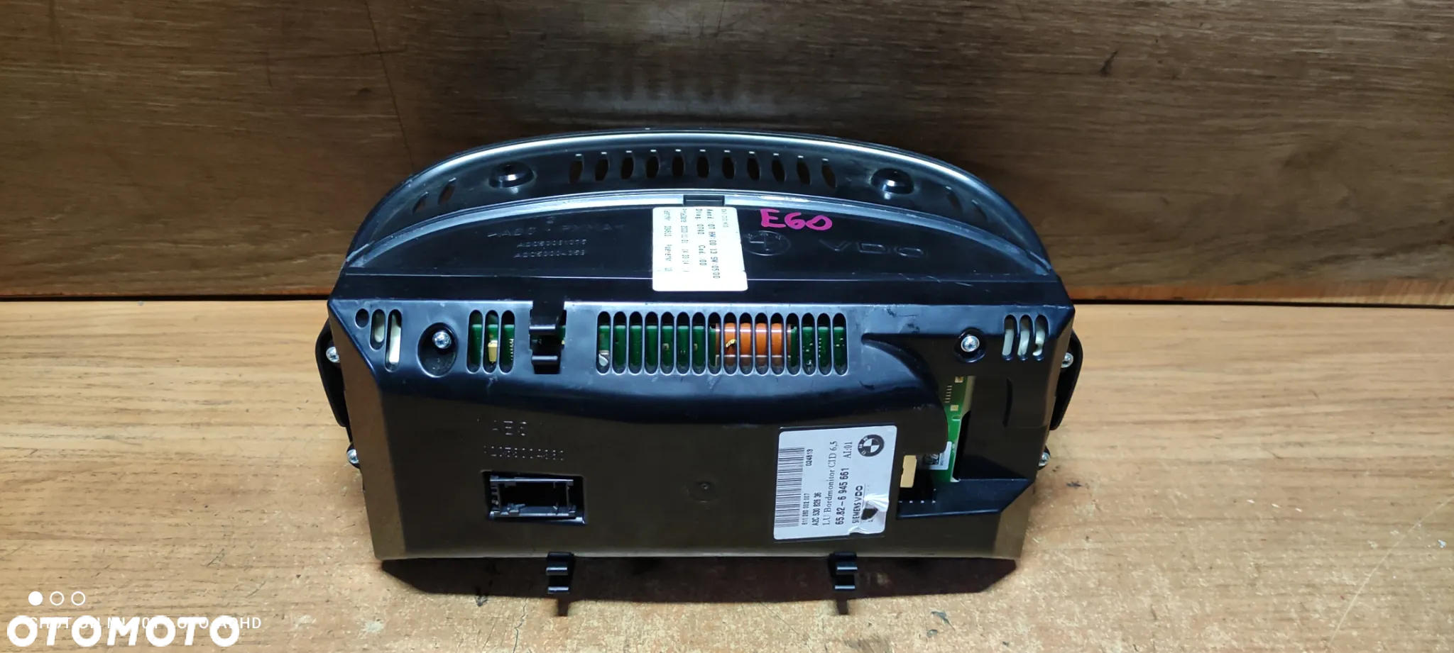 Wyświetlacz monitor mała nawigacja BMW e60 e61  6945661 - 3