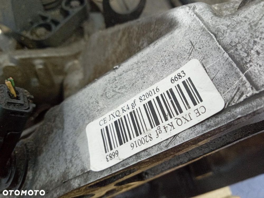 RENAULT CLIO III 05- 1.6 88KM SKRZYNIA BIEGÓW MANUALNA JXQK4 - 7