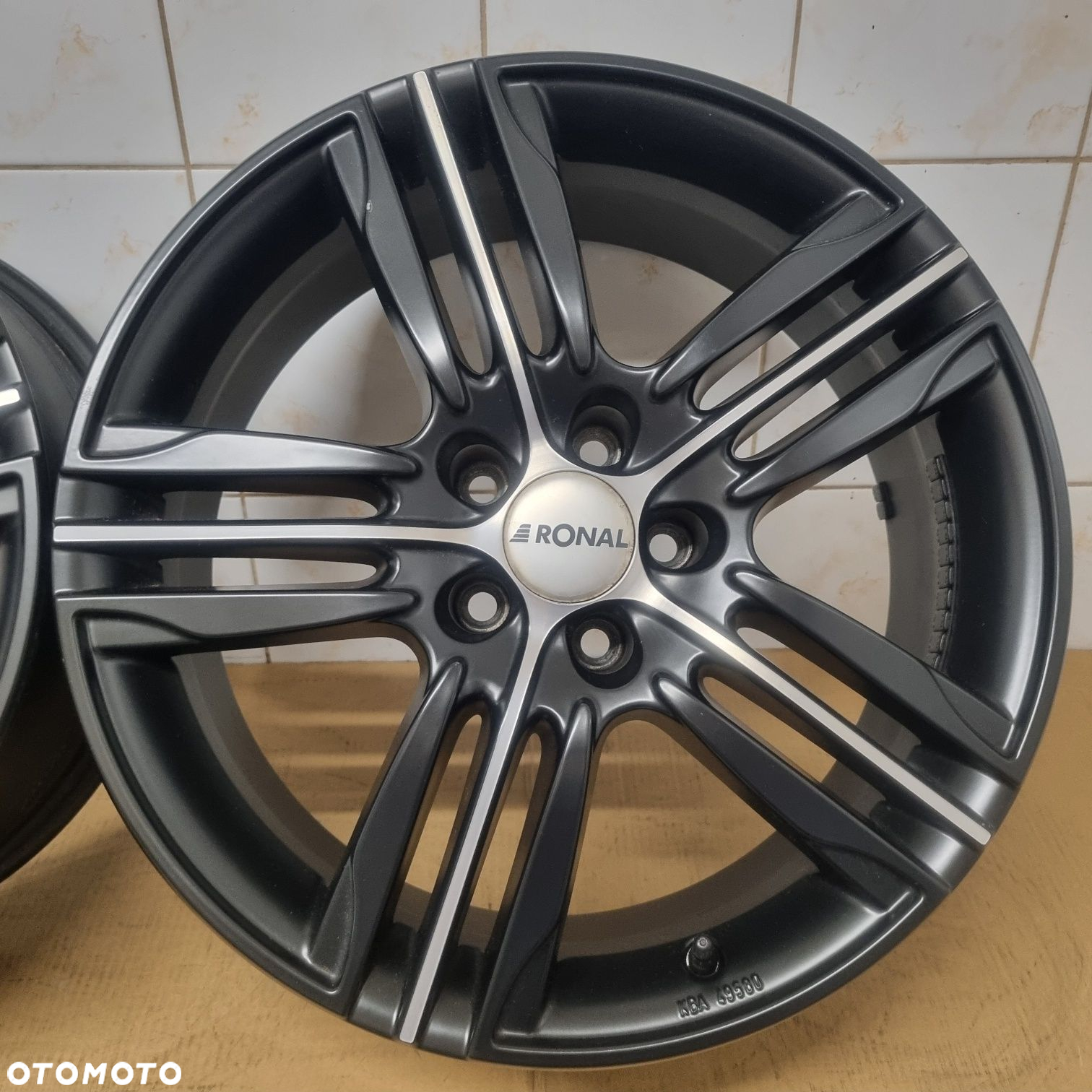 Alufelgi 18" Ronal 5x108 Ford ET40 7,5Jx18H2 + czujniki - 6
