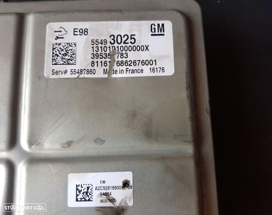 Centralina Motor Opel Astra K 1.6 Cdti Ref. 55493025 - 3