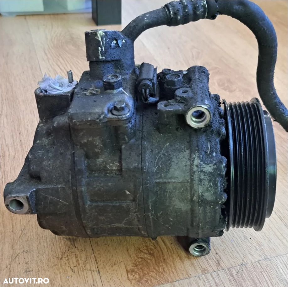 Compresor ac clima aer conditionat Denso mercedes w211 S-class w221 3.5 benzina - 2