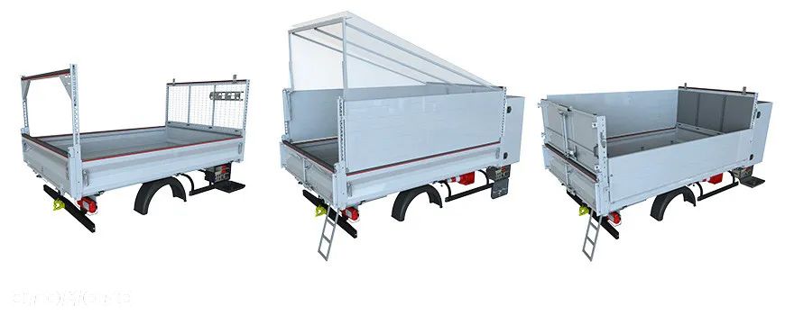 Isuzu wywrotka JPM z siatkami, podnośnik koszowy, HDS, żuraw, - 4