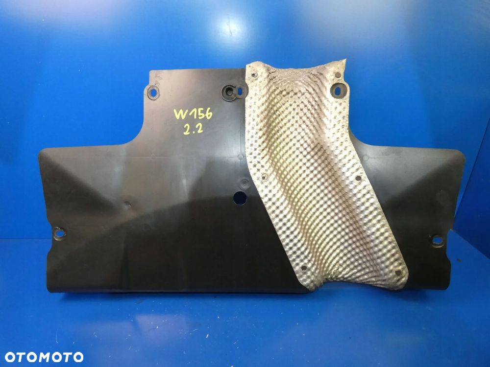 Mercedes GLA W156 W176 W117 OSŁONA PODWOZIA TYŁ TERMICZNA WYDECHU - 1