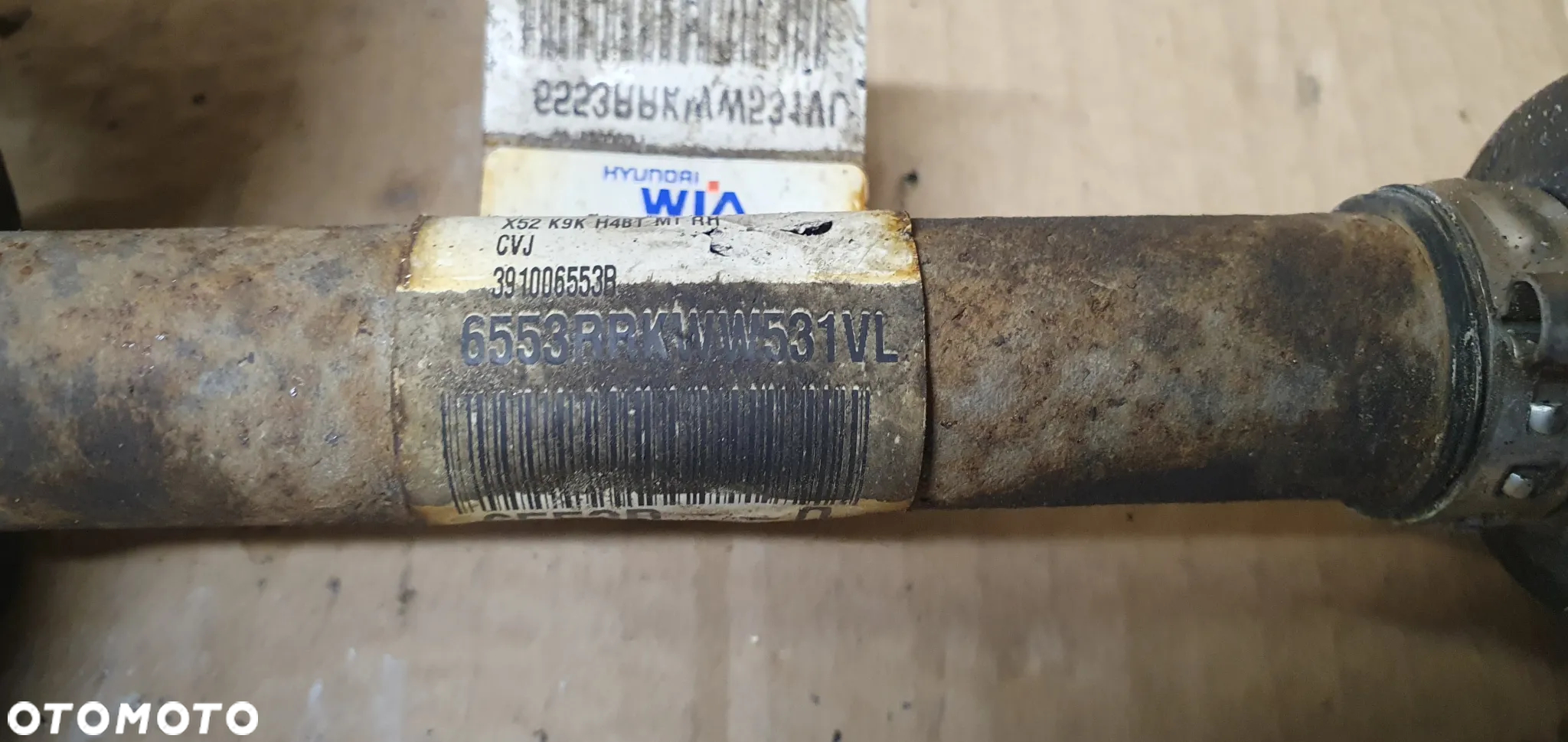 Półoś prawy przód przednia prawa długa Dacia Logan II 0.9 TCE 391006553R - 9