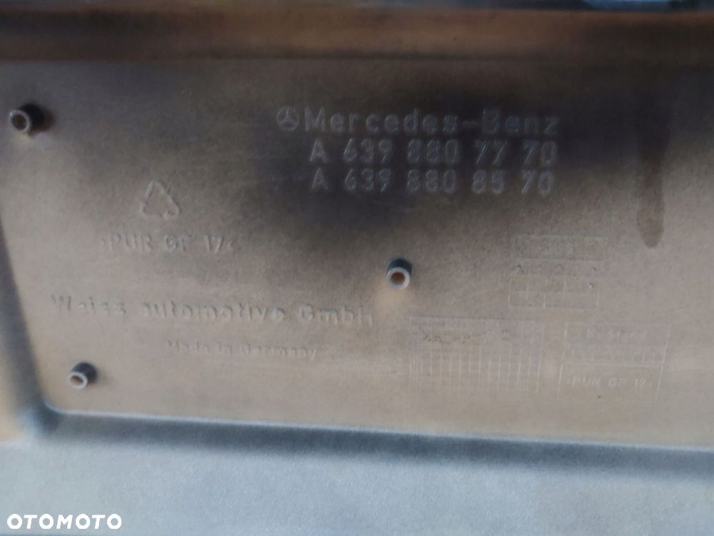 ZDERZAK PRZÓD MERCEDES VITO VIANO W639 639 AMG SPRYSKI PDC ORYGINAŁ - 14