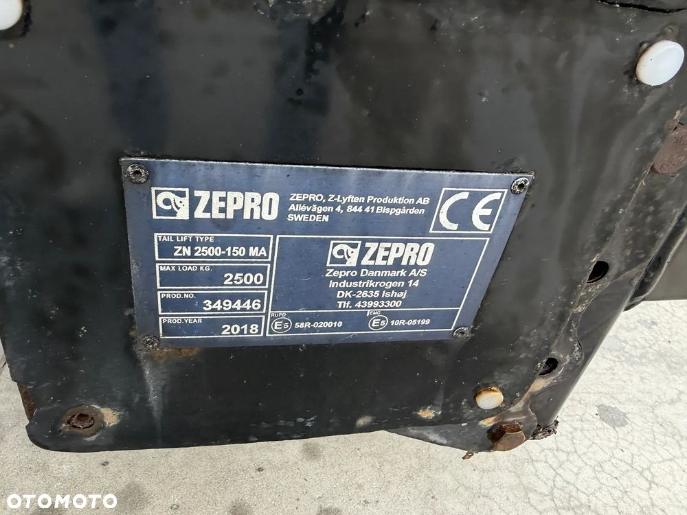 Schmitz Cargobull Firanka Standard Winda Zepro 2018 rok 2x oś podnoszona - 11