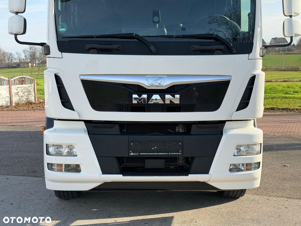 MAN TGM 15.290 / FIRANKA / 2016R / KLIMA POSTOJOWA /SPROWADZONY/ 8T ŁADOWNOŚĆ / 17 PALET / E6  / WINDA / - 4