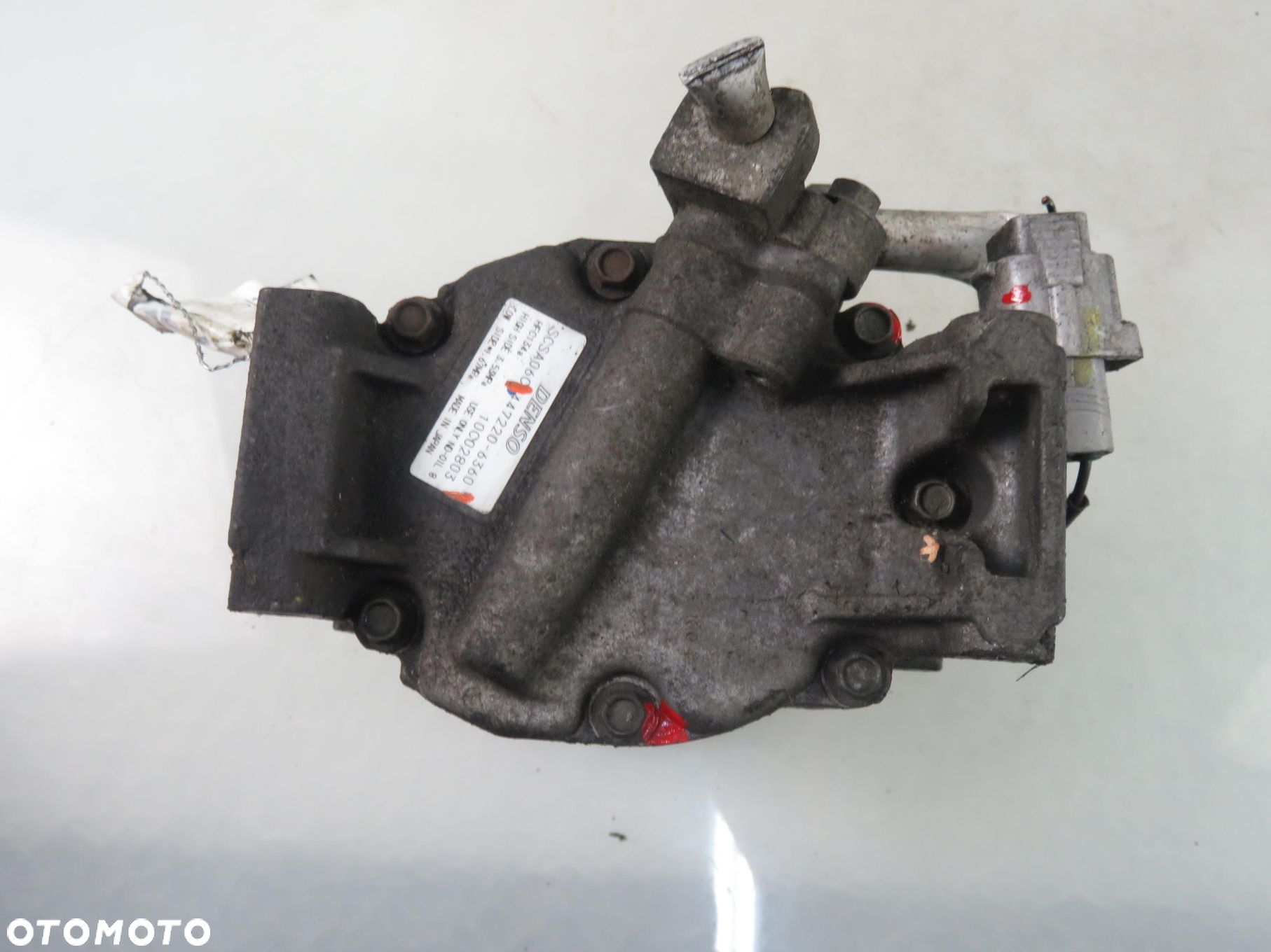 KOMPRESOR KLIMATYZACJI TOYOTA COROLLA E12 2.0 D-4D 4472206360 - 3