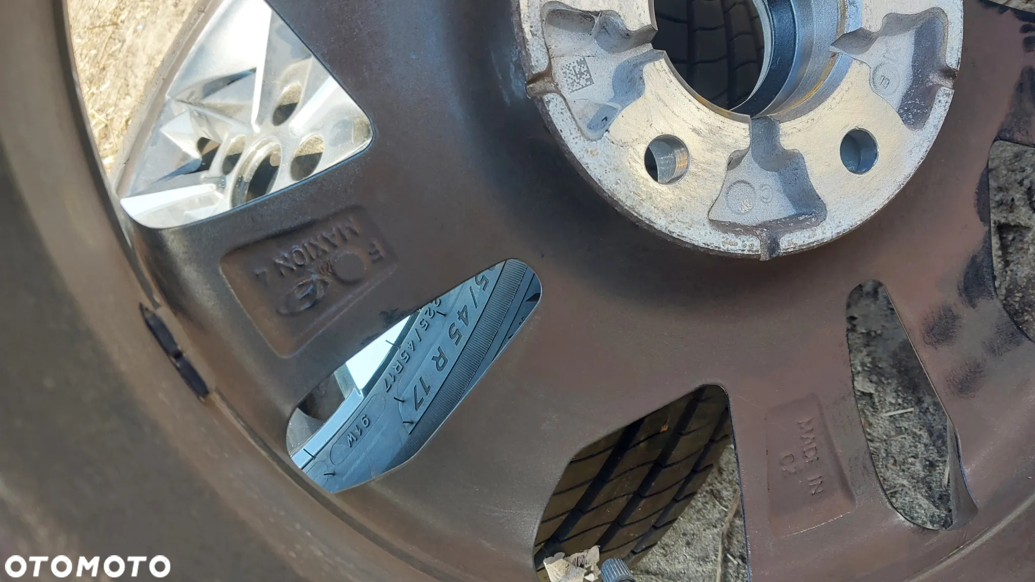Felga pojedyncza HYUNDAI I30 FELGA 7JX17 ET53 52910-G4700 ORYGINAŁ - 3