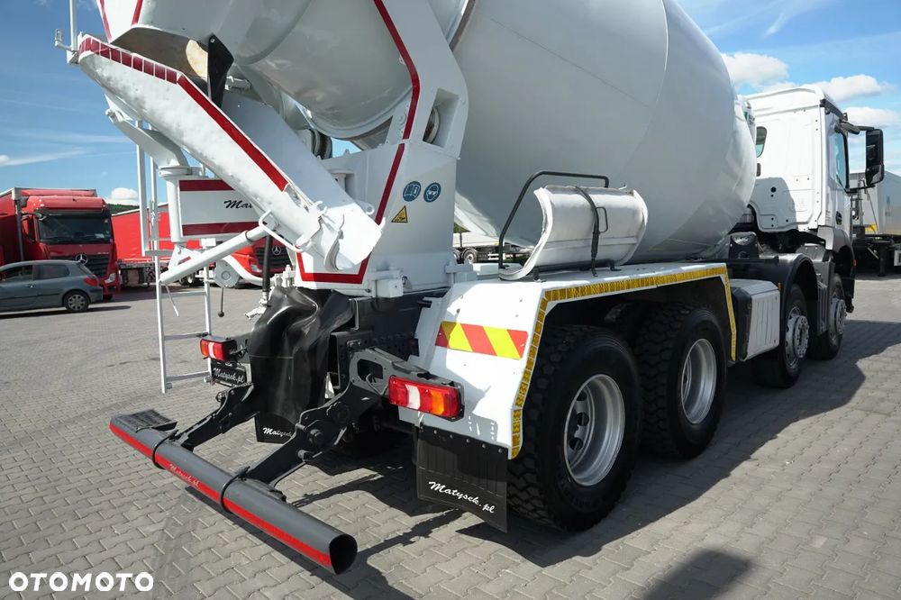 Mercedes-Benz AROCS 3540 / GRUSZKA 9M3 / 8x4 / BETONOMIESZARKA / AUTOMAT / 2022 ROK - 14
