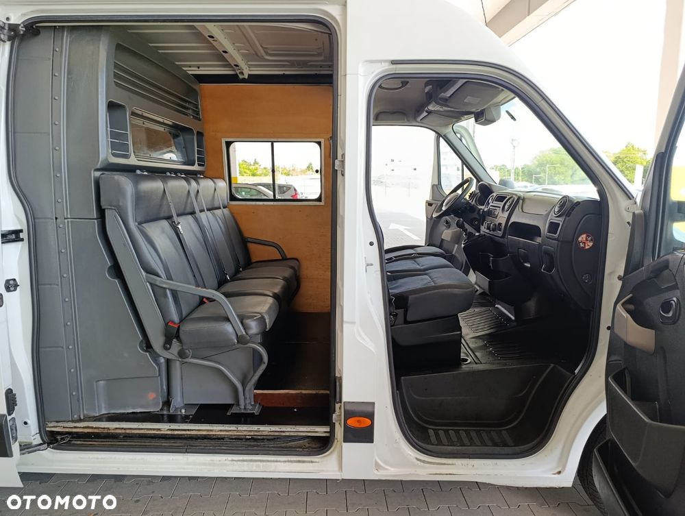 Renault Master Movano L3H2 brygadówka 7 osób doka - 10