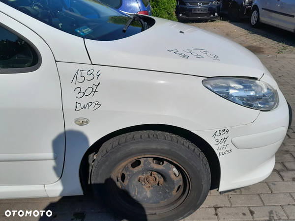 PEUGEOT 307 LIFT BŁOTNIK PRAWY PRZEDNI PRAWY PRZÓD KOLOR: EWPB