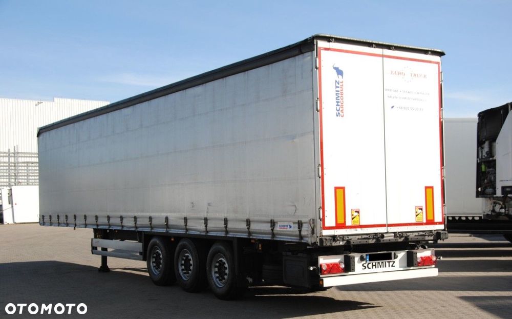 Schmitz Cargobull SCS kurtyna, podnoszona oś - 4