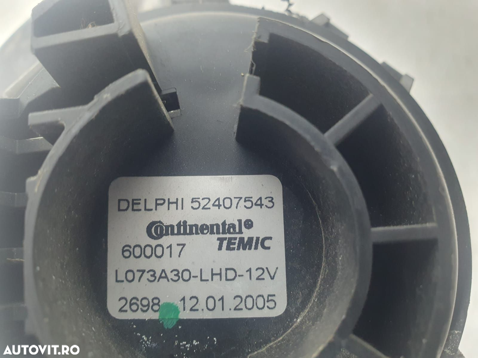 Ventilator motoras aeroterma l073a30-lhd 52407543 Opel Astra H  [din - 4