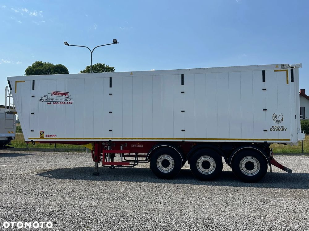 Kempf NACZEPA / WYWROTKA / 5920KG! / 52M3 / KLAPO- DRZWI / - 5