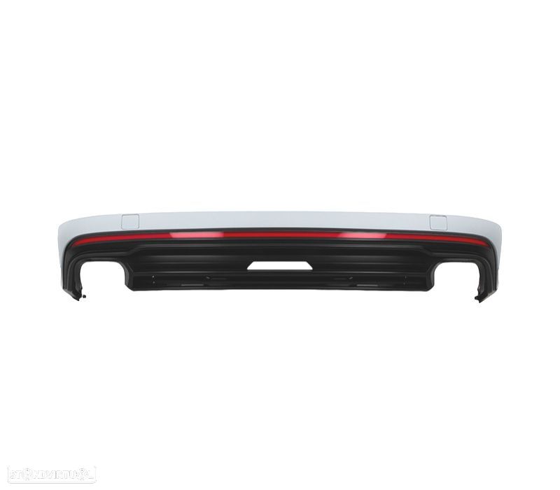 DIFUSOR VOLKSWAGEN VW TOUAREG 20- LOOK R LINE - 2