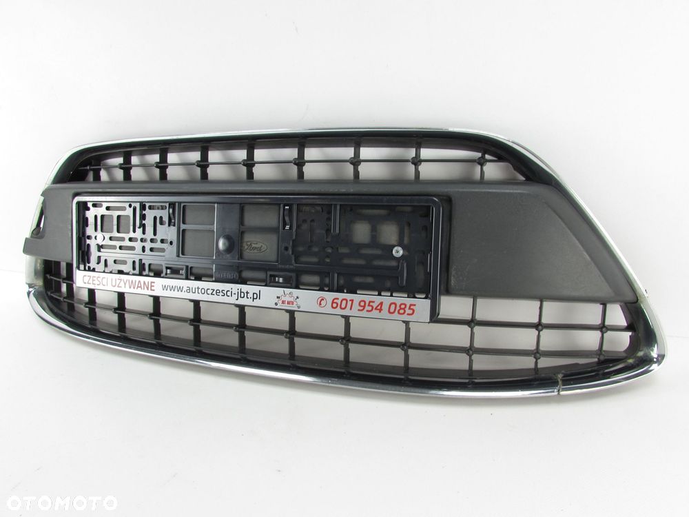 FORD FIESTA VII MK7 08-12 GRILL KRATKA ATRAPA ZDERZAKA SRODKOWA 8A61-17B968-D - 3