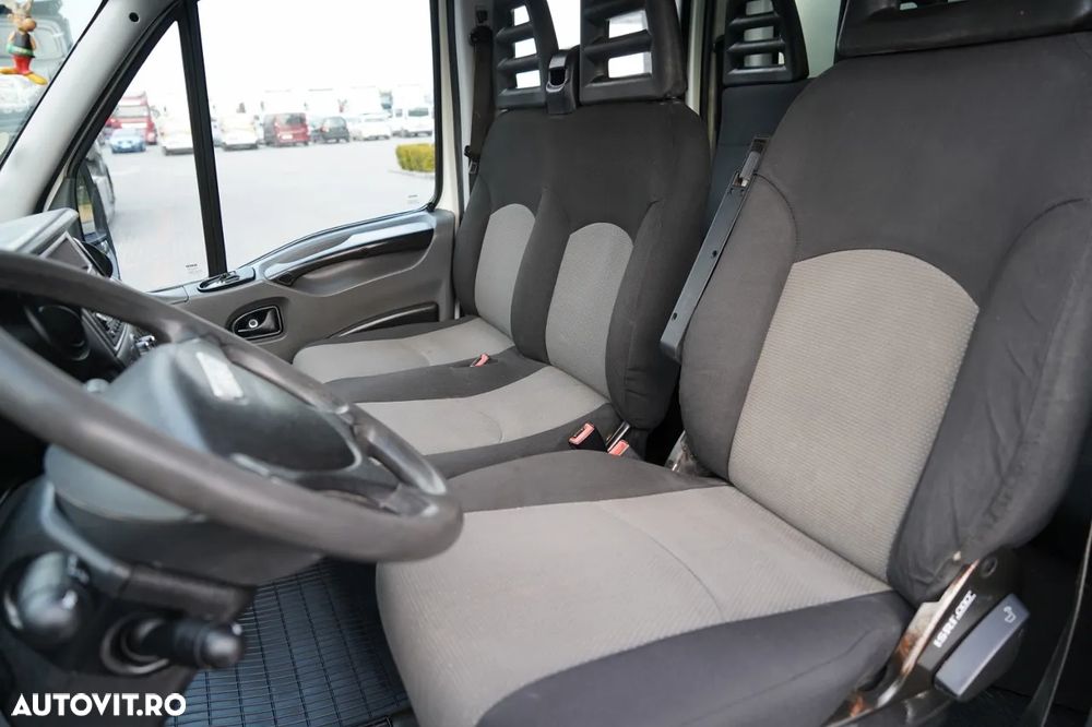 Iveco AILY 35-130 / BASCULATOR / CU OPȚIUNI MIXTE - 7 LOCURI / DOUĂ LOCURI / MANUAL / - 26