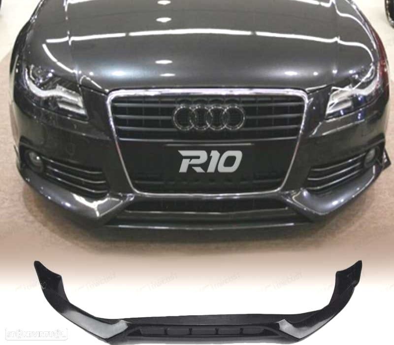 SPOILER LIP FRONTAL AUDI A4 B8 SEDÁN AVANT 07-12 ABS - 1