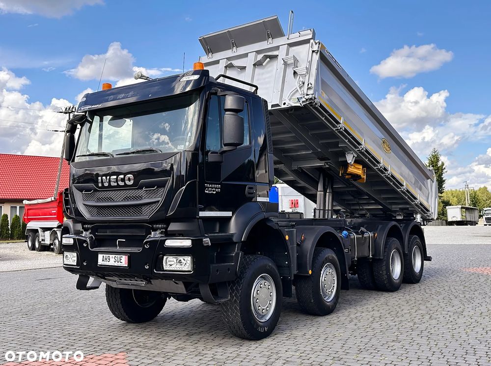 Iveco TRAKKER 450 8x8  WYWROTKA MEILLER 3S Przebieg 200 tys.km - 38