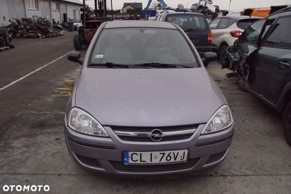 Auto na części - Opel Corsa C Lift 1.2 80 KM Z12XEP F13 4OU 2004R Silnik Skrzynia Drzwi Maska Błotnik Klapa Zderzak Lusterko Lampa Klamka Szyba Deska Kokpit Sterownik Moduł Czujnik Licznik Panel Wyświetlacz Kierownica - 8