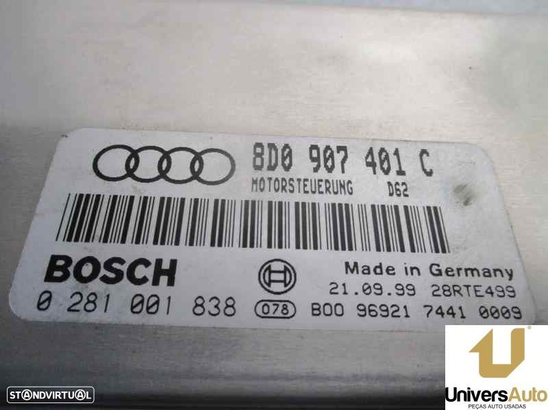CENTRALINA MOTOR UCE AUDI A4 1999 -8D0907401C - 4