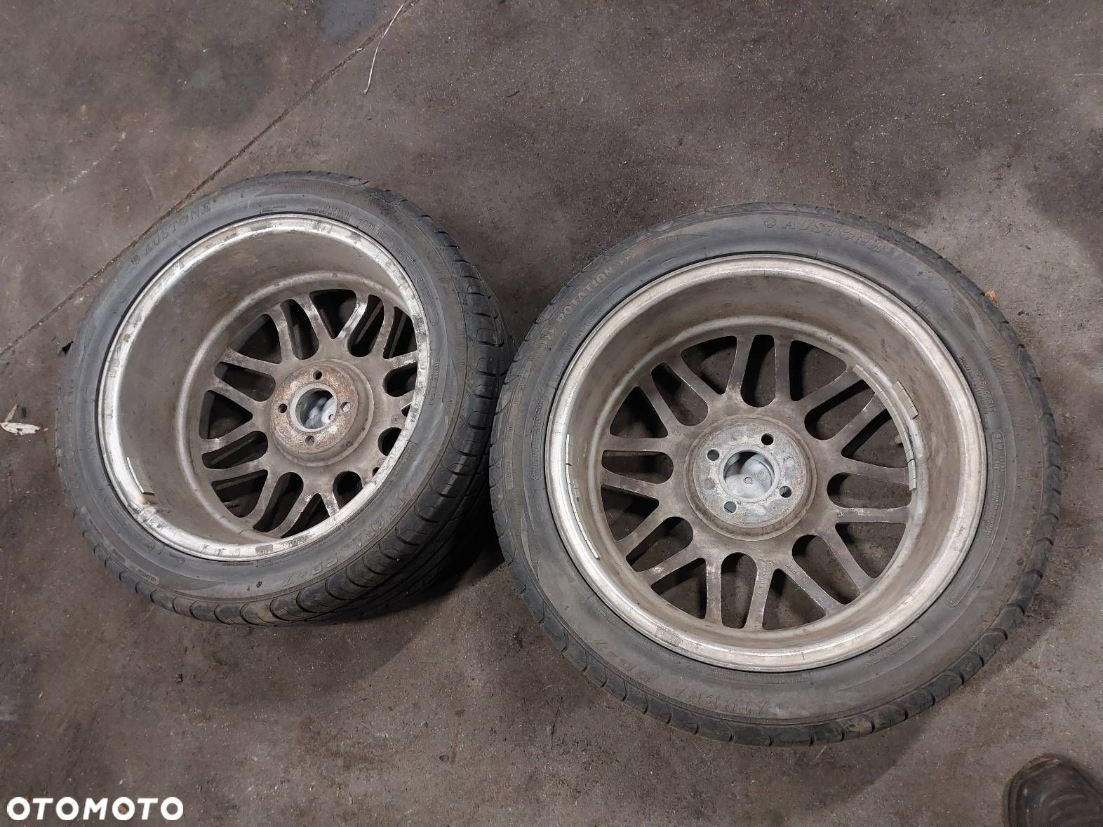 FELGI ALUMINIOWE 2 SZT DEZENT 4x100 17 CALI  ET35 FI60,1 - 7