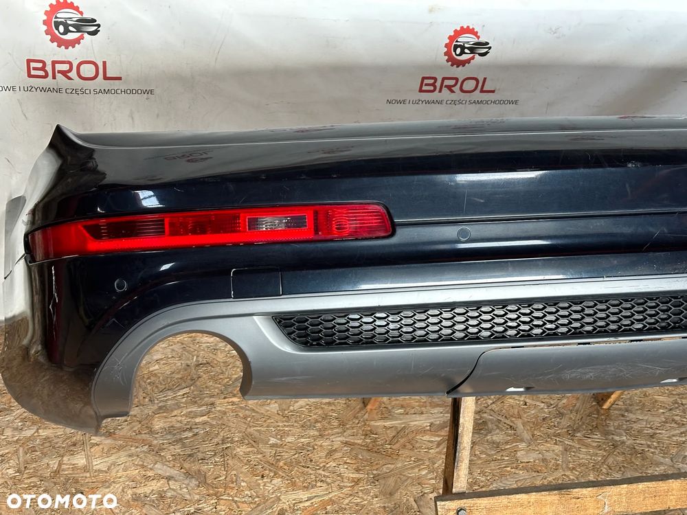 ZDERZAK TYLNY AUDI Q7 4L S-LINE LIFT 09-15  PDC - 3