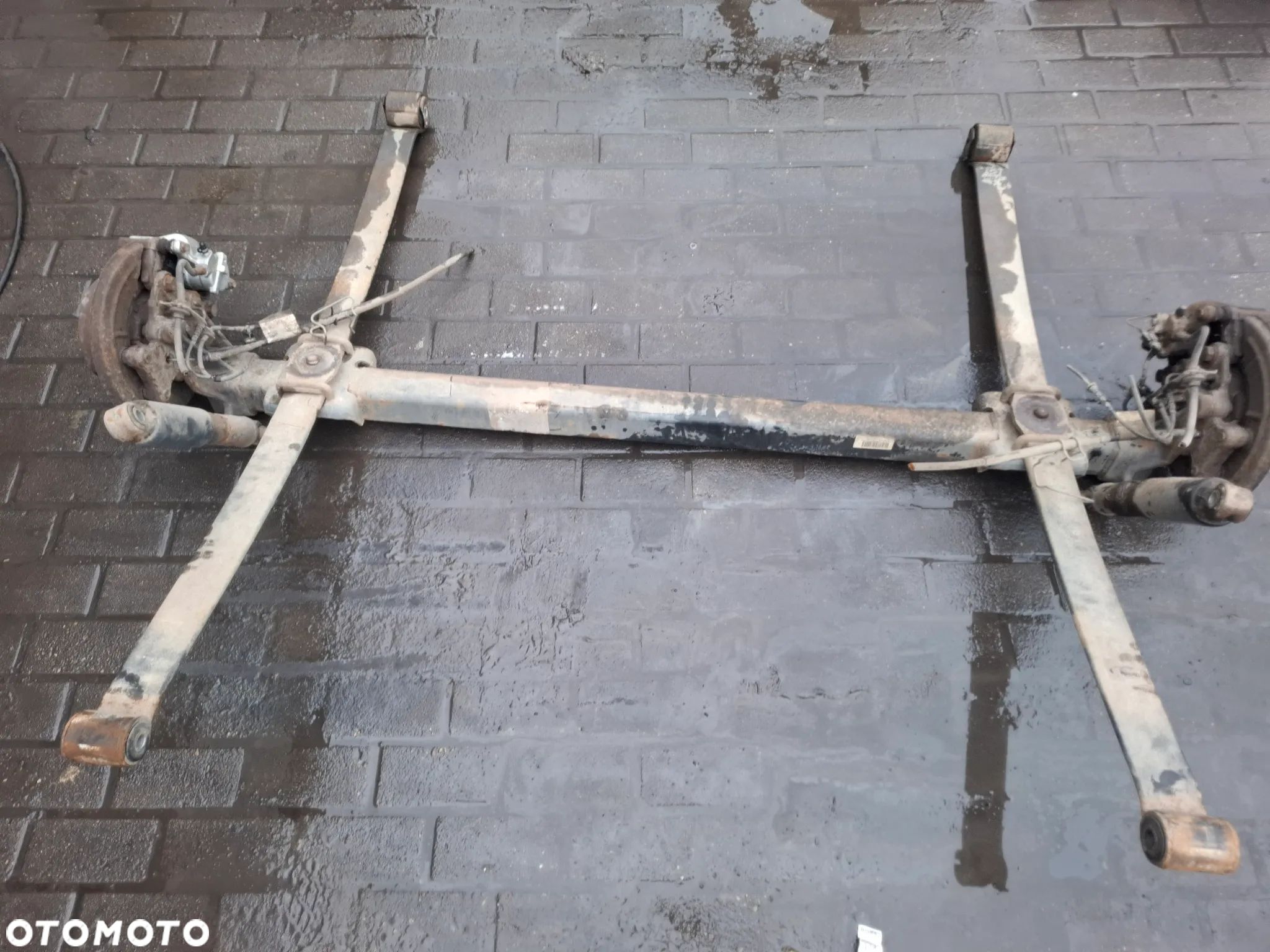 BOXER DUCATO JUMPER III 14-> OŚ BELKA TYLNA ZAWIESZENIA 01374249080 - 1