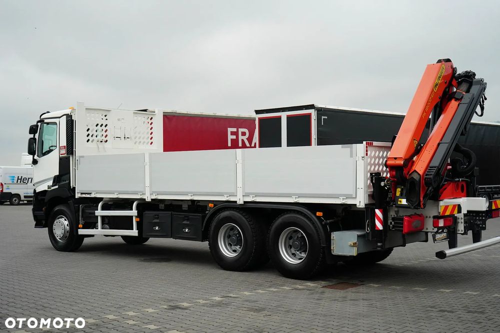 Renault C 380 / 6 X 4 / SKRZYNIOWY + HDS / PALFINGER PK 18002 / PILOT / ROTATOR - 22
