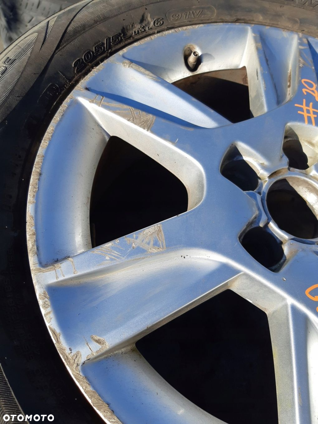 AUDI A3 8P FELGA ALUMINIOWA 6.5" x 16" 5x112 ET 50 8P0601025AN - 6