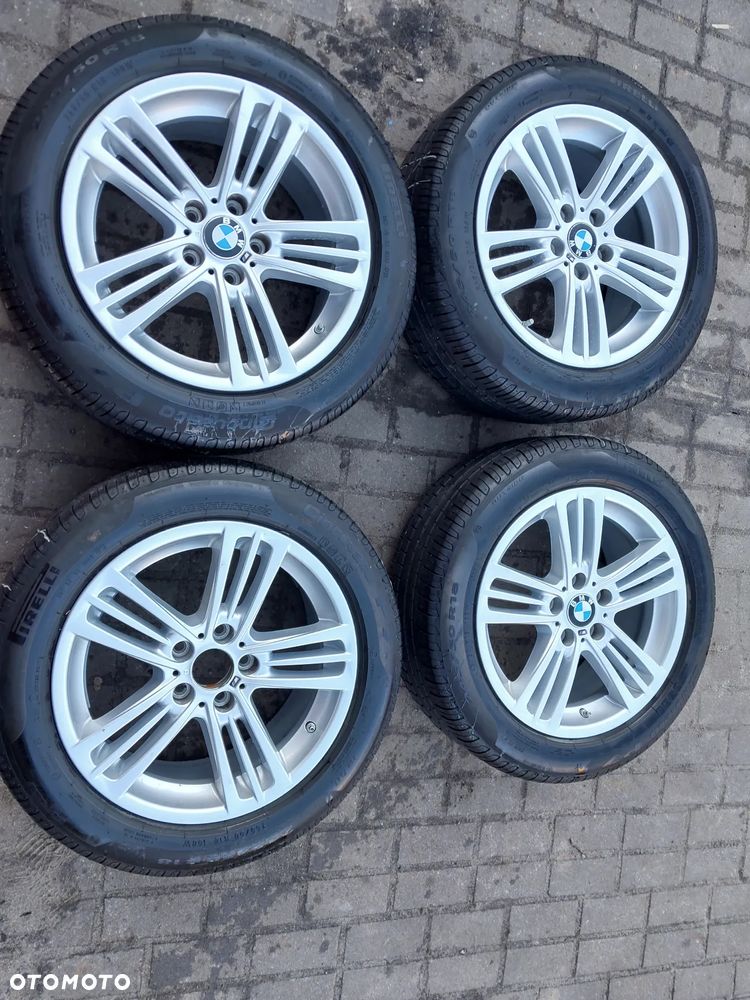 Komplet kol aluminiowych BMW OE BMW X3 F25 X4 F26 M-PAKIET 8JX18 ET43 7844249 8.0" x 18" 5x120 ET 43 245/50r18 runflat - 1