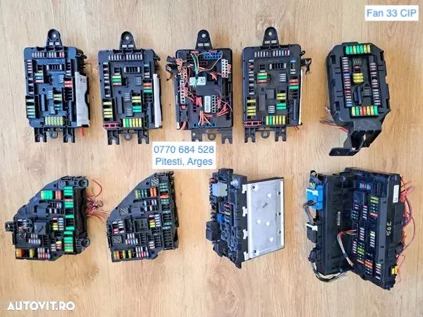 Tablou sigurante fata modul confort cutie sigurante spate BMW Seria 1 2 3 4 5 6 7 X5 X6 F Mercedes w211 - 1