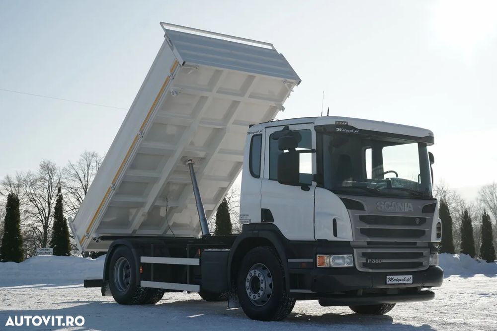 Scania P 360 / 4x2 / BASCULATOR 3 LATE 4.5M / SPECIAL / EURO 6 / - 6