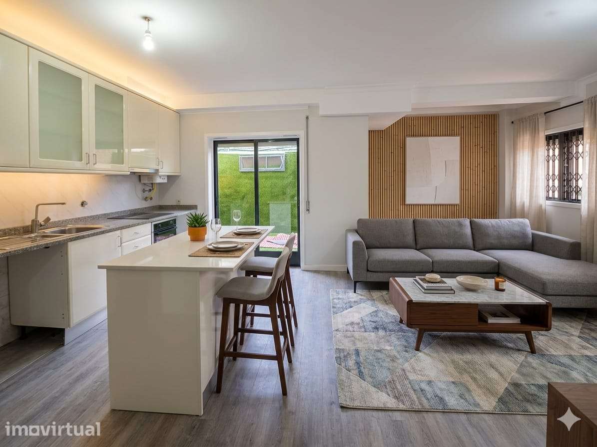 Apartamento T1 +1 com segurança e ótima localização - Grande imagem: 2/19