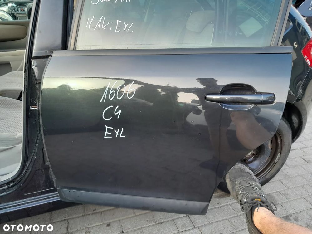 CITROEN C4 DRZWI LEWE TYLNE LEWY TYŁ KOLOR: EXL - 1