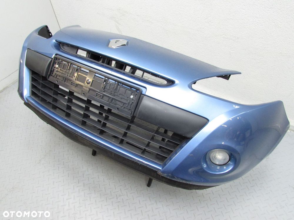 RENAULT CLIO III LIFT 09-12 ZDERZAK PRZOD HALOGENY TEKNG TEKNL 8200799930 - 3