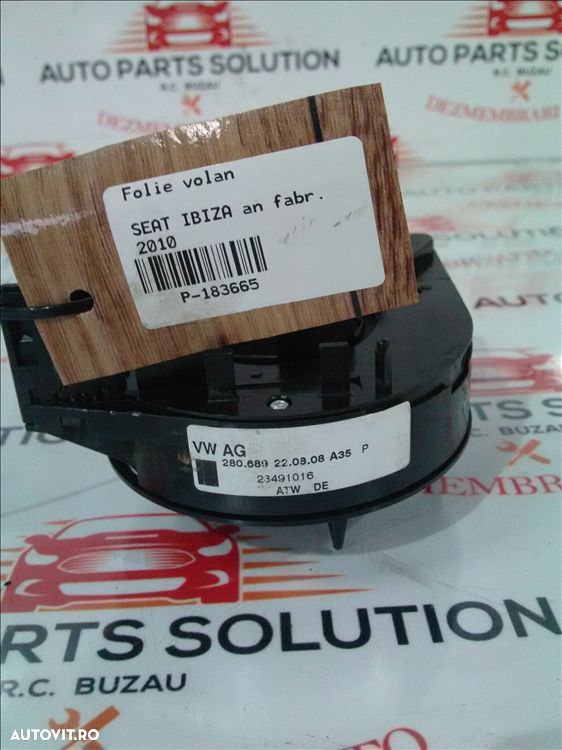 folie volan seat ibiza an fabr. 2010 - 1