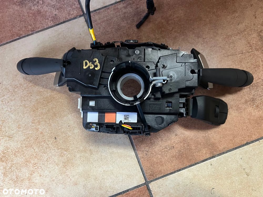 PRZEŁĄCZNIK ZESPOLONY ŚWIATEŁ WYCIERACZEK ROGI TAŚMA CITROEN C3 DS3 CROSSBACK 96756731ZD ORYGINAŁ SUPER STAN - 4