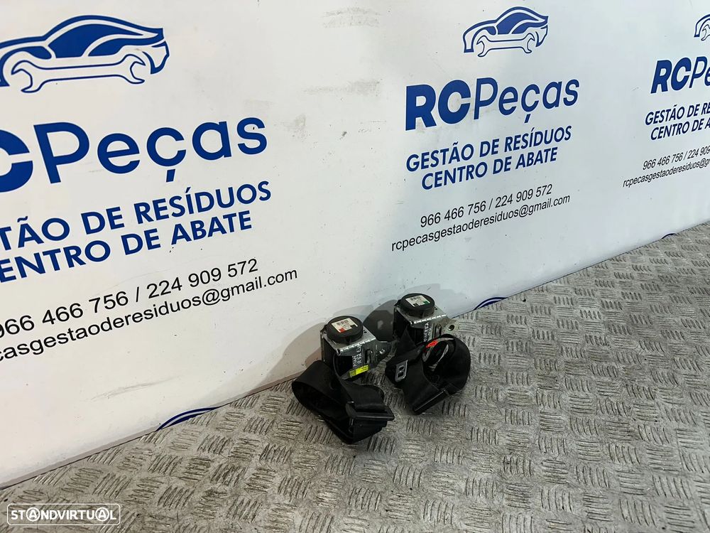 .Conjunto Cinto De Segurança Frontal Direito Esquerdo Original Mini Cabrio R52 2004 - 2008 - 3